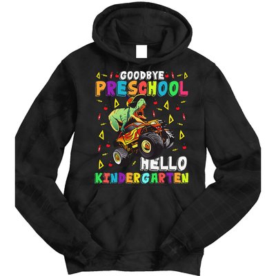 Goodbye PreK Hello Kindergarten Here I Come Graduation Tie Dye Hoodie