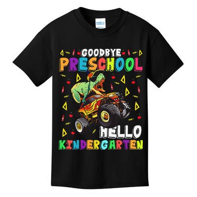 Goodbye PreK Hello Kindergarten Here I Come Graduation Kids T-Shirt