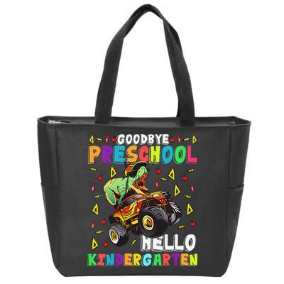 Goodbye PreK Hello Kindergarten Here I Come Graduation Zip Tote Bag