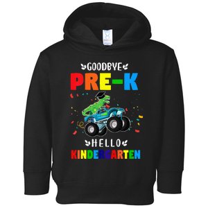 Goodbye PreK Hello Kindergarten Graduation Toddler Hoodie