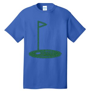 Golf Player Hole St Patrick's Day Gift Tall T-Shirt