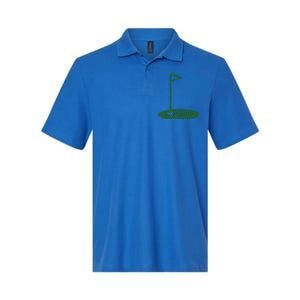 Golf Player Hole St Patrick's Day Gift Softstyle Adult Sport Polo