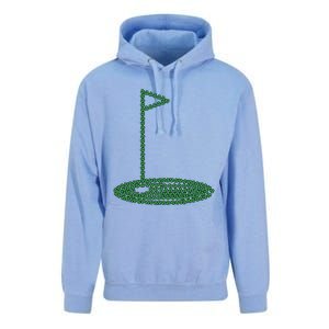 Golf Player Hole St Patrick's Day Gift Unisex Surf Hoodie