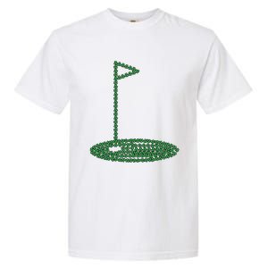 Golf Player Hole St Patrick's Day Gift Garment-Dyed Heavyweight T-Shirt