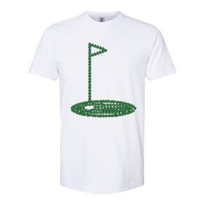 Golf Player Hole St Patrick's Day Gift Softstyle CVC T-Shirt