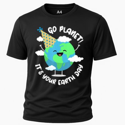 Go Planet It's Your Earth Day Cute Gift Performance Shirt