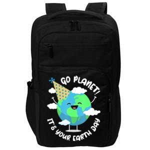 Go Planet It's Your Earth Day Cute Gift Impact Tech Backpack