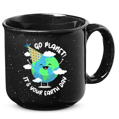 Go Planet It's Your Earth Day Cute Gift 15oz Campfire Ceramic Mug