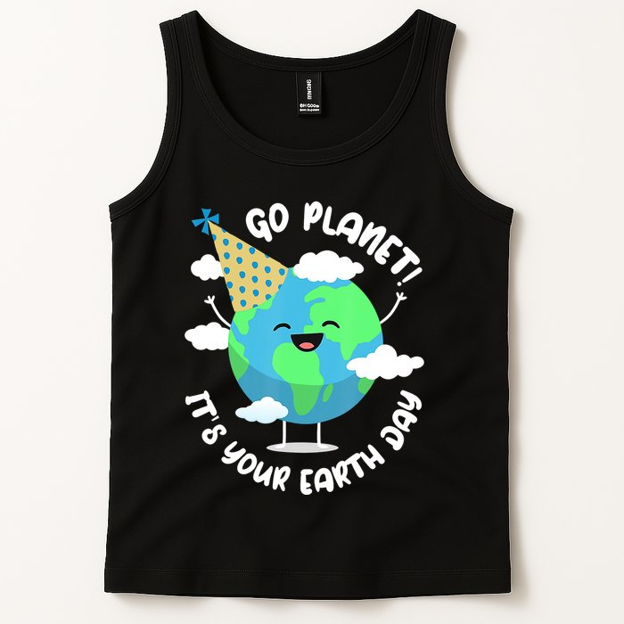 Go Planet It's Your Earth Day Cute Gift Tank Top