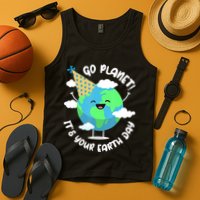 Go Planet It's Your Earth Day Cute Gift Tank Top