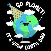 Go Planet It's Your Earth Day Cute Gift Tank Top