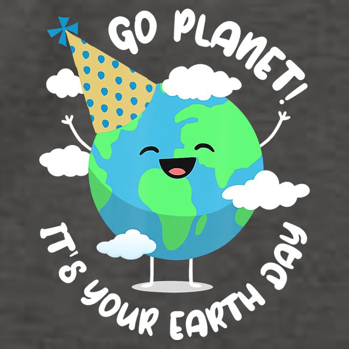 Go Planet It's Your Earth Day Cute Gift Vector Backpack