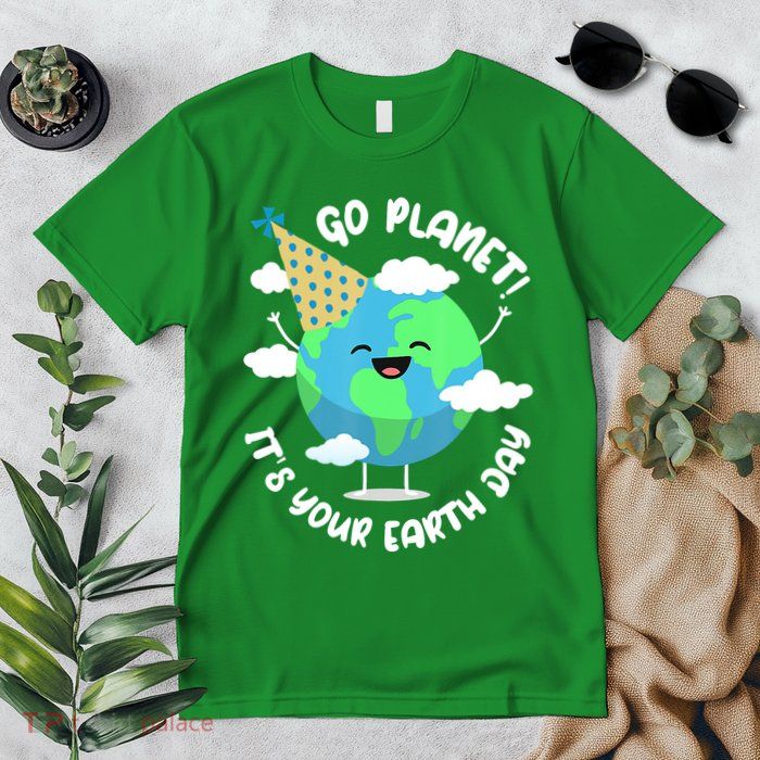 Go Planet It's Your Earth Day Cute Gift Premium T-Shirt