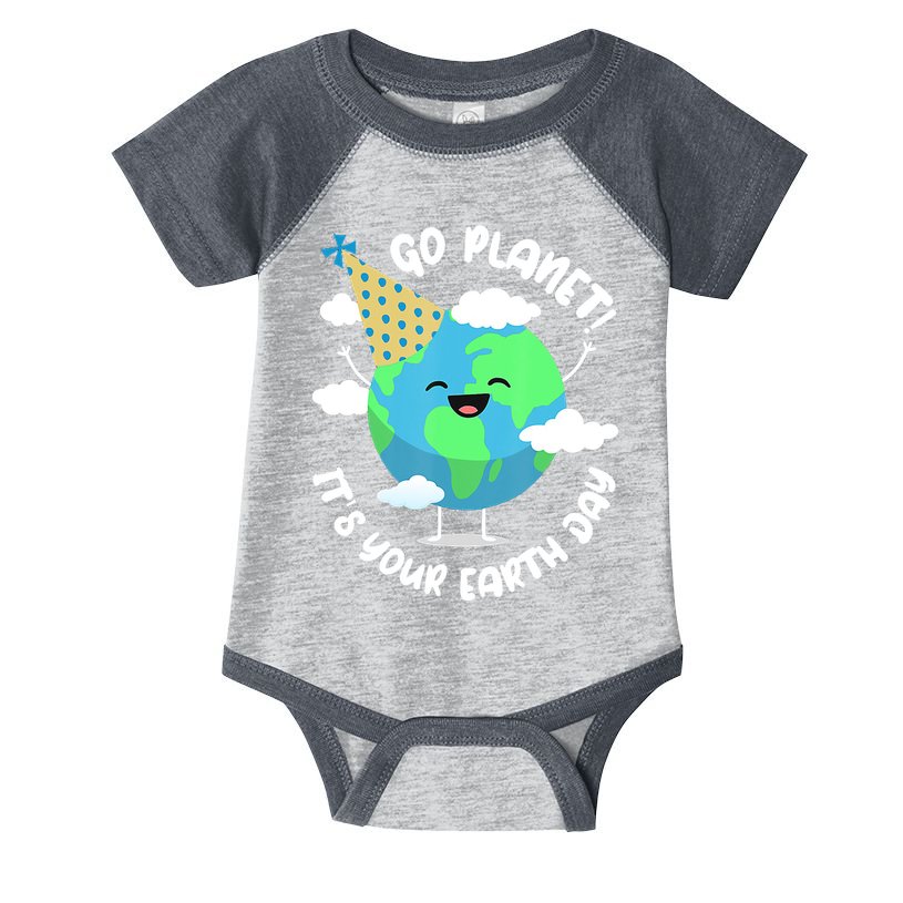 Go Planet It's Your Earth Day Cute Gift Infant Baby Jersey Bodysuit