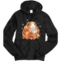 Guinea Pig In A Blanket Coffee Cups Autumn Fall Thanksgiving Tie Dye Hoodie