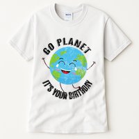 Go Planet Its Your Birthday Happy Earth Day Distressed Tall T-Shirt