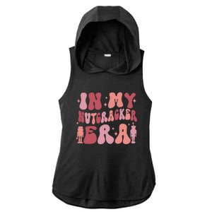 Groovy Pink In My Nutcracker Era Christmas Ballet Squad Gift Ladies PosiCharge Tri-Blend Wicking Draft Hoodie Tank