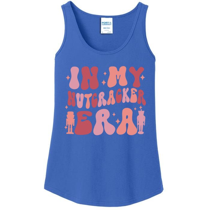 Groovy Pink In My Nutcracker Era Christmas Ballet Squad Gift Ladies Essential Tank