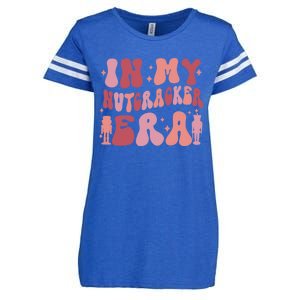 Groovy Pink In My Nutcracker Era Christmas Ballet Squad Gift Enza Ladies Jersey Football T-Shirt