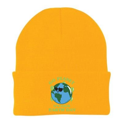 Go Planet It's Your Earth Day Funny Cute Earth Day Gift Knit Cap Winter Beanie