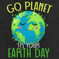 Go Planet Its Your Earth Day Women Adult Drive Performance Visor