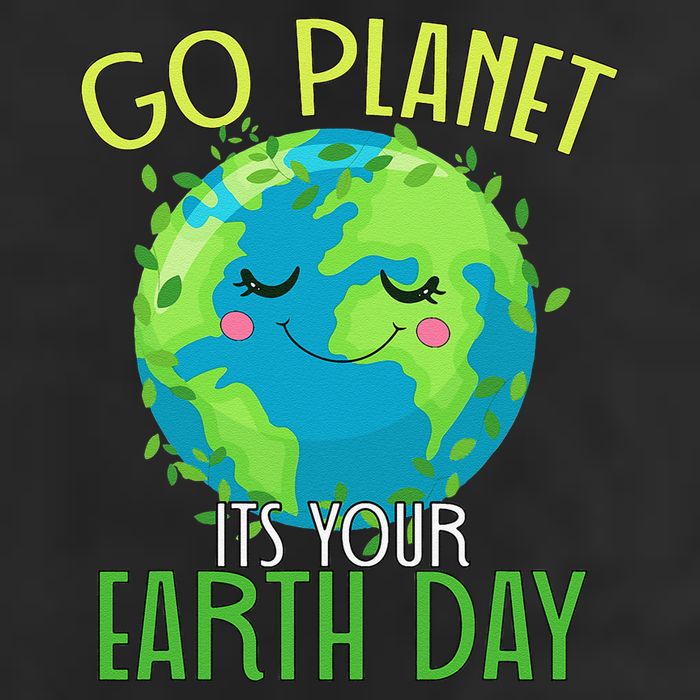 Go Planet Its Your Earth Day Women Adult Drive Performance Visor