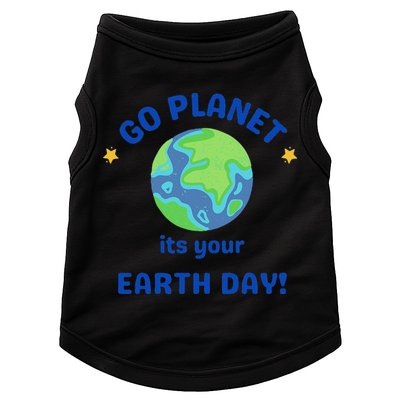 Go Planet Its Your Earth Day Doggie Tank
