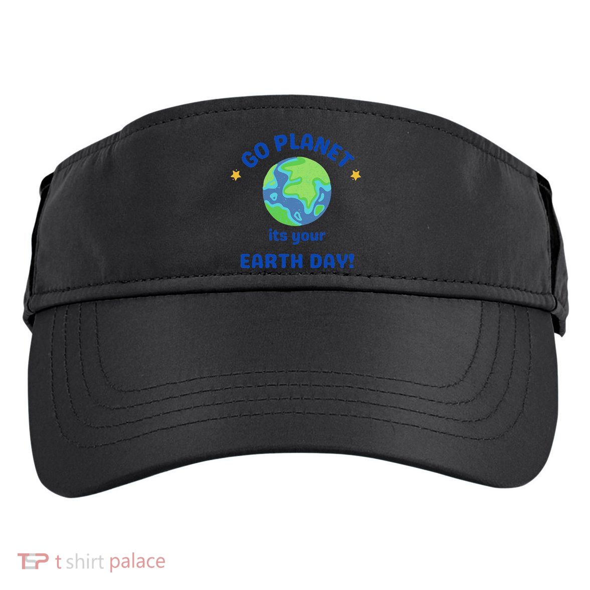 Go Planet Its Your Earth Day Adult Drive Performance Visor