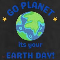 Go Planet Its Your Earth Day Adult Drive Performance Visor