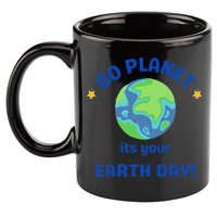 Go Planet Its Your Earth Day 11oz C Handle Ceramic Mug