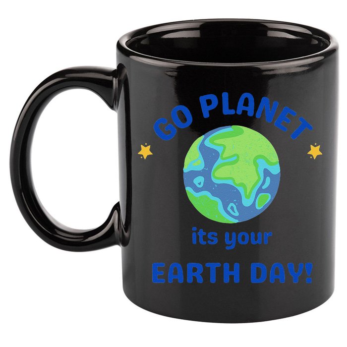 Go Planet Its Your Earth Day 11oz C Handle Ceramic Mug