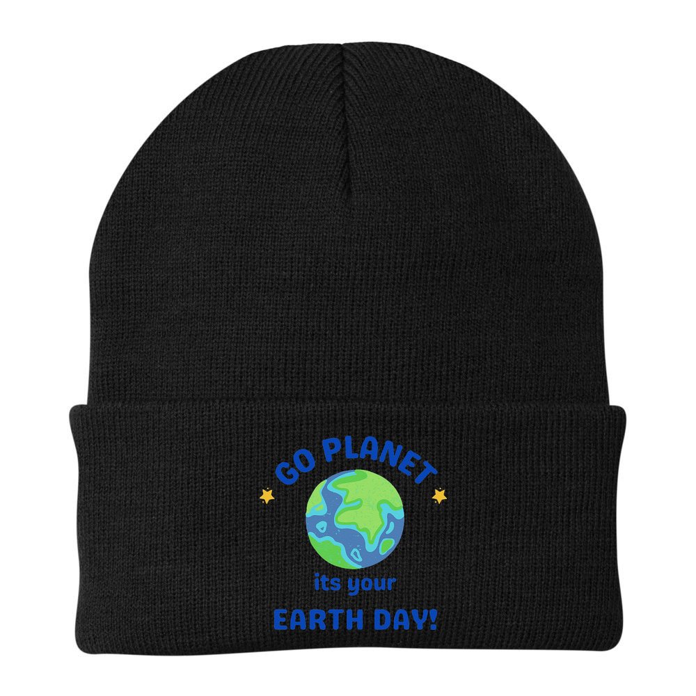 Go Planet Its Your Earth Day Beanie