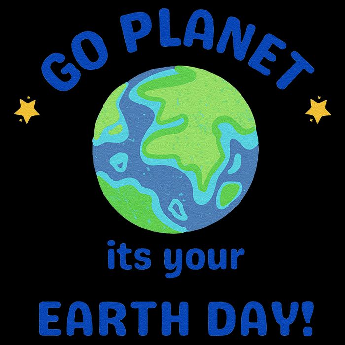 Go Planet Its Your Earth Day 16 in Basic Backpack
