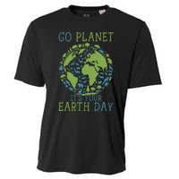 Go Planet ItS Your Earth Day 2024 Teachers Cooling Performance Crew T-Shirt