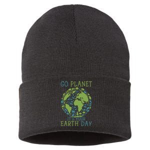 Go Planet ItS Your Earth Day 2024 Teachers Sustainable Knit Beanie