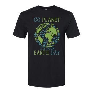 Go Planet ItS Your Earth Day 2024 Teachers Softstyle CVC T-Shirt