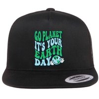 Go Planet Its Your Earth Day Flatbill Hat