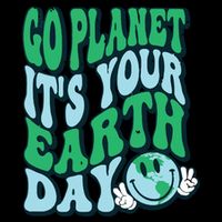 Go Planet Its Your Earth Day 16 in Basic Backpack