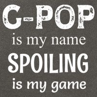 G Pop Is My Name Spoiling Is My Game Grandpop Grandpa Cotton Canvas Backpack