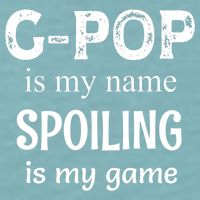 G Pop Is My Name Spoiling Is My Game Grandpop Grandpa Sueded Cloud Jersey T-Shirt