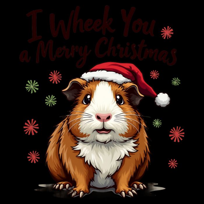 Guinea Pig I Wheek You A Merry Christmas Guinea Pigs City Backpack
