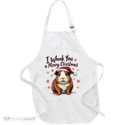 Guinea Pig I Wheek You A Merry Christmas Guinea Pigs Apron