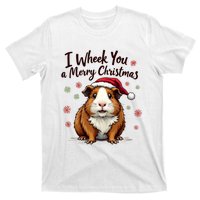 Guinea Pig I Wheek You A Merry Christmas Guinea Pigs T-Shirt