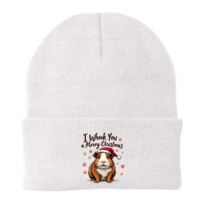 Guinea Pig I Wheek You A Merry Christmas Guinea Pigs Beanie