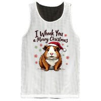 Guinea Pig I Wheek You A Merry Christmas Guinea Pigs Mesh Reversible Basketball Jersey Tank