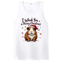 Guinea Pig I Wheek You A Merry Christmas Guinea Pigs PosiCharge Competitor Tank