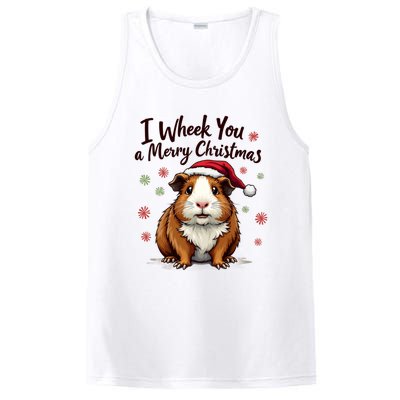 Guinea Pig I Wheek You A Merry Christmas Guinea Pigs PosiCharge Competitor Tank