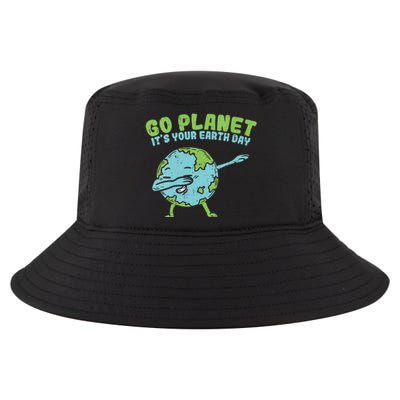 Go Planet Its Your Earth Day Funny Dabbing Dab Dance Cool Comfort Performance Bucket Hat