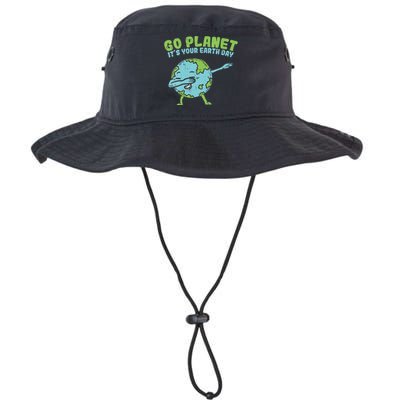 Go Planet Its Your Earth Day Funny Dabbing Dab Dance Legacy Cool Fit Booney Bucket Hat