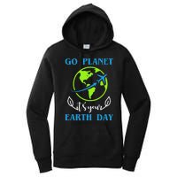 Go Planet It's Your Earth Day Women's Pullover Hoodie